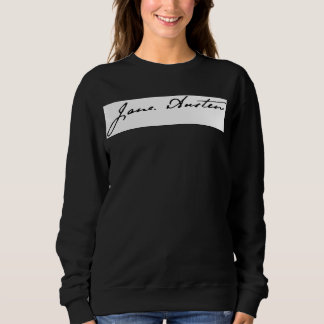 Jane Austen Signature Sweatshirt