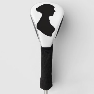 Jane Austen silhouette Golf Head Cover