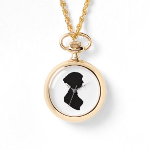 Jane Austen Silhouette  Watch