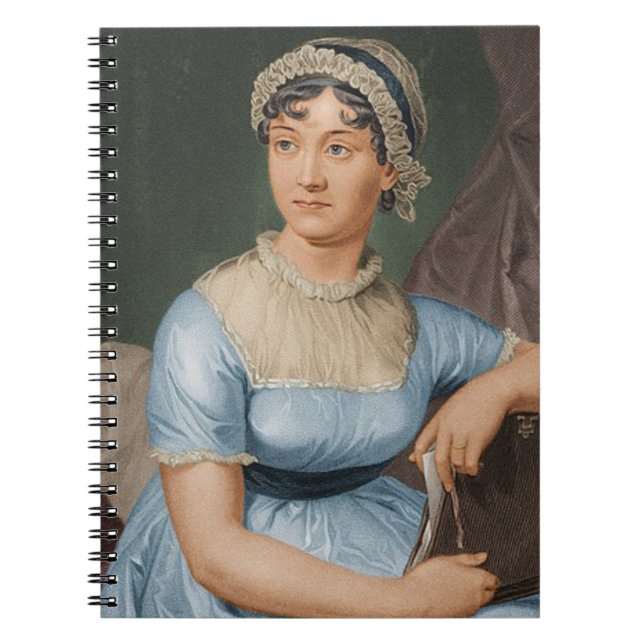 Jane Austen Spiral Notebook (Front)