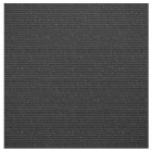Jane Austen Text Black and White Fabric