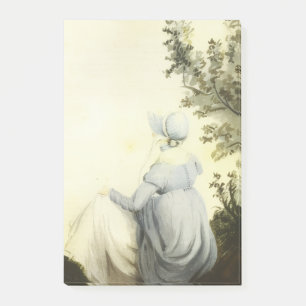 Jane Austen watercolor portrait Post-it Notes