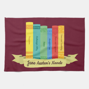 Jane Austen's Novels III Kitchen Towel