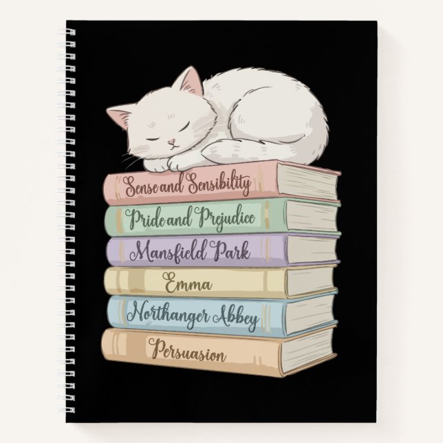Jane Austen's Novels IX Notebook (Front)