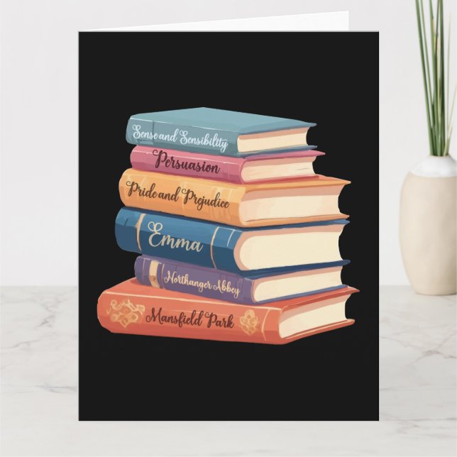 Jane Austen's Novels VII Card (Front)