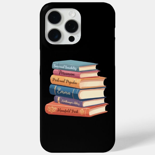 Jane Austen's Novels VII Case-Mate iPhone Case (Back)