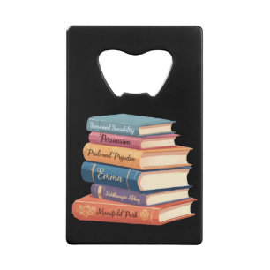 Jane Austen's Novels VII Credit Card Bottle Opener