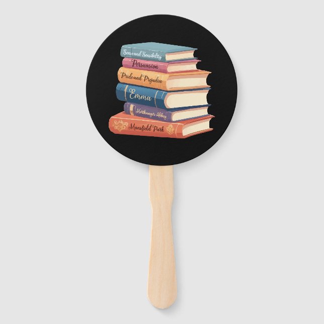 Jane Austen's Novels VII Hand Fan (Front)