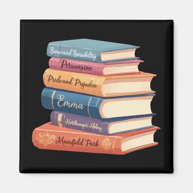Jane Austen's Novels VII Magnet (Front)