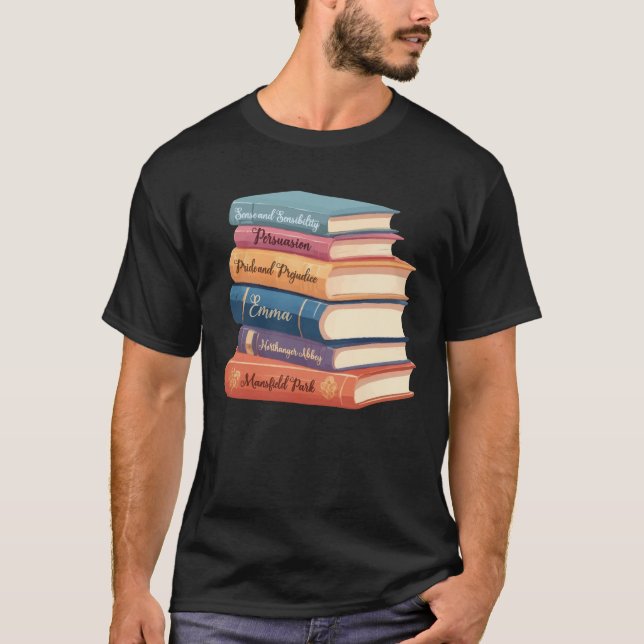 Jane Austen's Novels VII T-Shirt (Front)