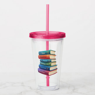 Jane Austen's Novels VIII Acrylic Tumbler