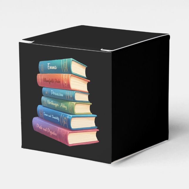 Jane Austen's Novels VIII Favor Box (Front Side)