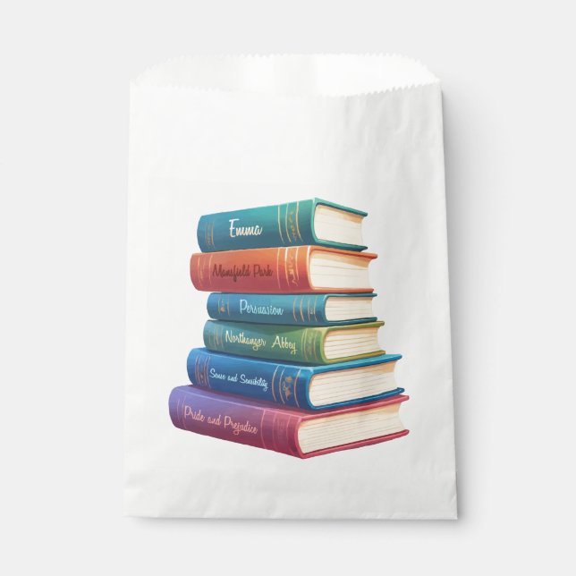 Jane Austen's Novels VIII Favour Bag (Front)