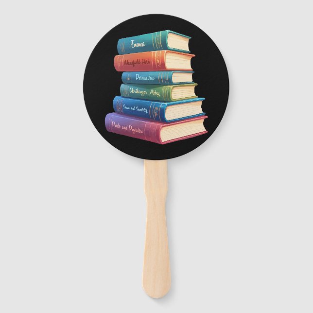 Jane Austen's Novels VIII Hand Fan (Front)