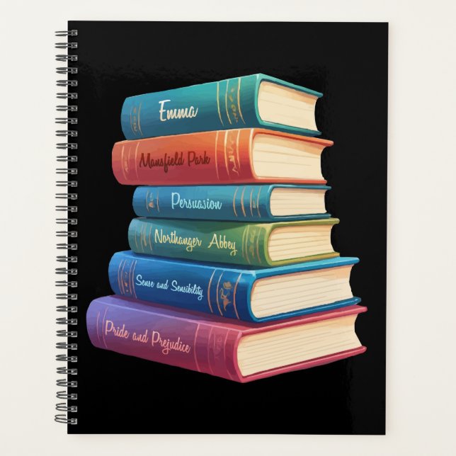 Jane Austen's Novels VIII Planner (Front)