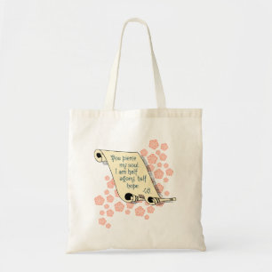 Jane Austen's Persuasion half agony half hope tote
