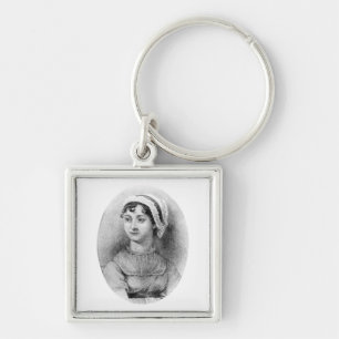 Jane Austen's Pride Keychain