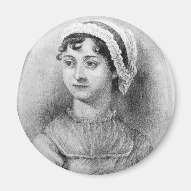 Jane Austen's Pride Magnet (Front)