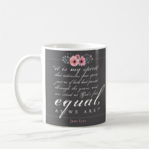 Jane Eyre - As We Are - Black Coffee Mug