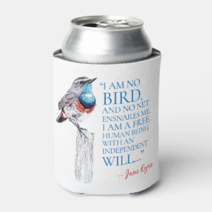 Jane Eyre - I Am No Bird - Blue Throated Bird Can Cooler