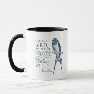 Jane Eyre - I Am No Bird - Swallow Mug
