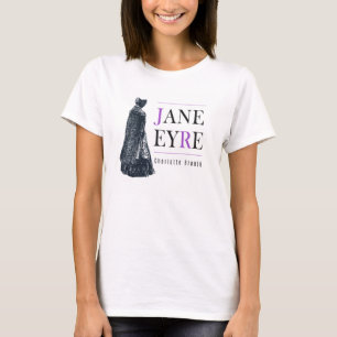 Jane Eyre in Cape and Bonnet T-Shirt