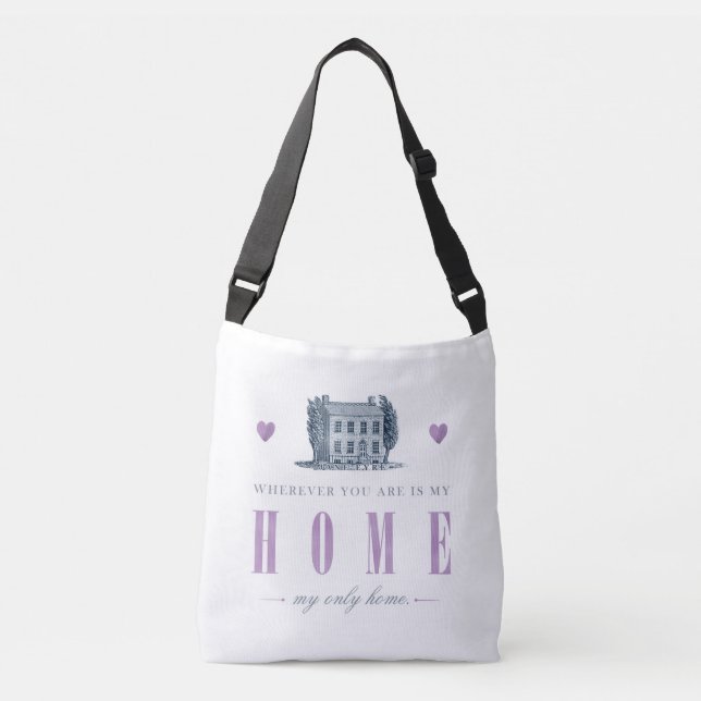 Jane Eyre - My Only Home - House Crossbody Bag (Front)