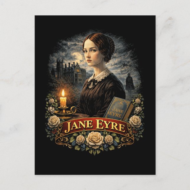 Jane Eyre Postcard (Front)