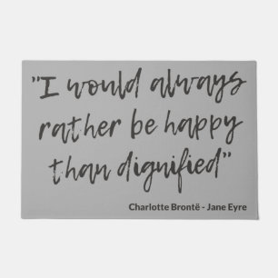 Jane Eyre Quote I Doormat