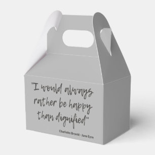 Jane Eyre Quote I Favor Box