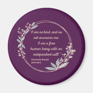 Jane Eyre Quote II - Cute Style Magnet
