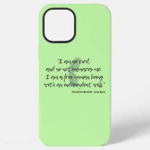 Jane Eyre Quote II iPhone 12 Pro Max Case