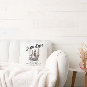 Jane Eyre Throw Pillow