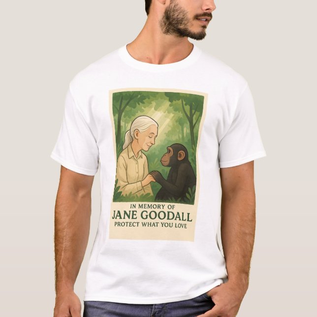 jane goodall T-Shirt (Front)