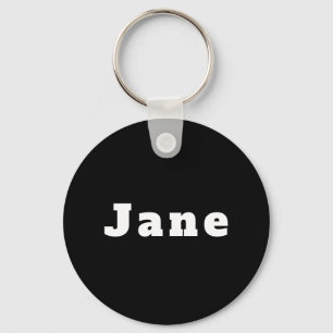 Jane Keychain