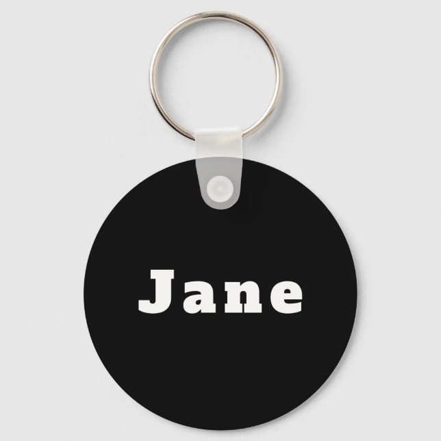 Jane Keychain (Front)