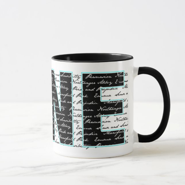 JANE Mug in black (Right)