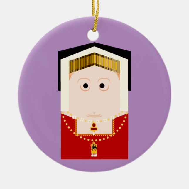 Jane Seymour Ceramic Ornament (Front)