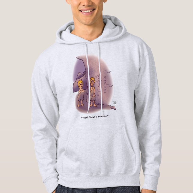 Janet Cartoon  Hoodie (Front)