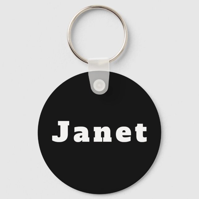 Janet Keychain (Front)
