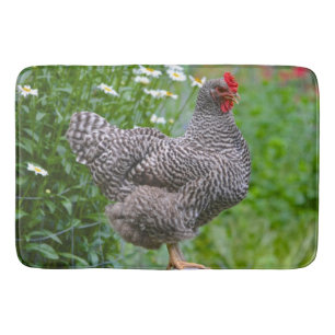 Janet The Chicken Bath Mat