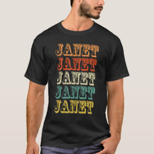 Janet Vintage Retro_2 T-Shirt