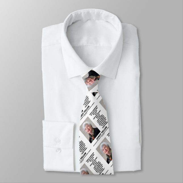 Janet Yellen Admirers Capitalism Govt Intervention Tie (Tied)