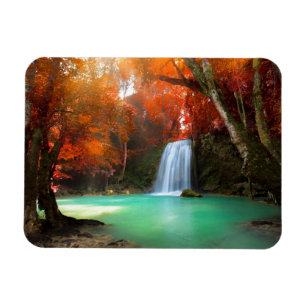 Jangle Landscape Kanchanaburi, Thailand Magnet