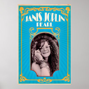 Janis Joplin, Pearl, Original Print Design