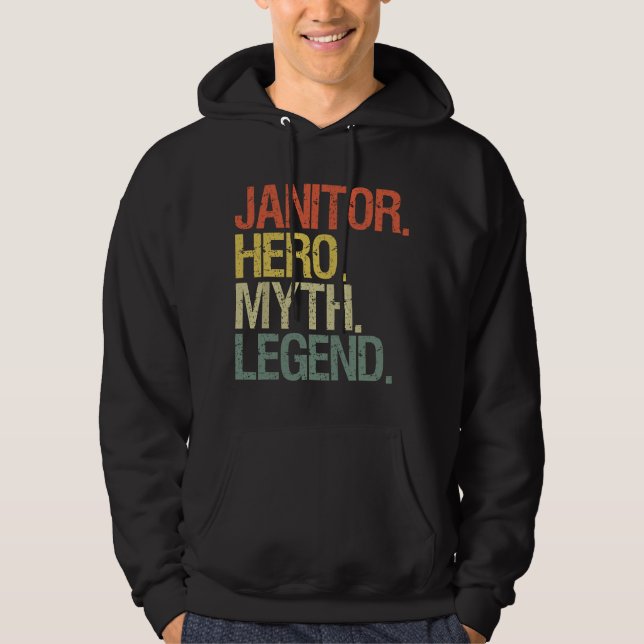 janitor hoodie (Front)