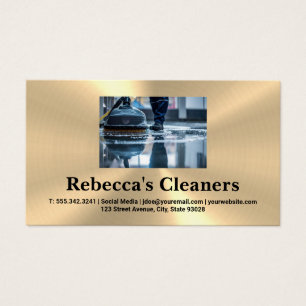 Janitor Mopping the Floor   Sanitizing