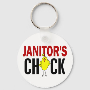JANITOR’S CHICK KEYCHAIN