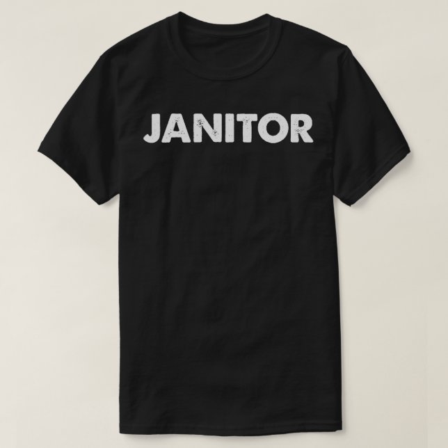 Janitor school custodian janitor gift Pullover  (Design Front)