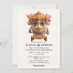 janmashtami Wedding Invitation